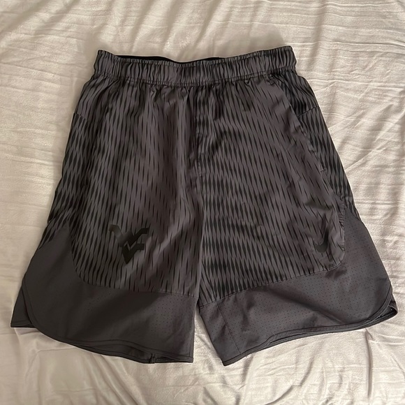 Nike Other - Grey/black Nike shorts with WVU logo
